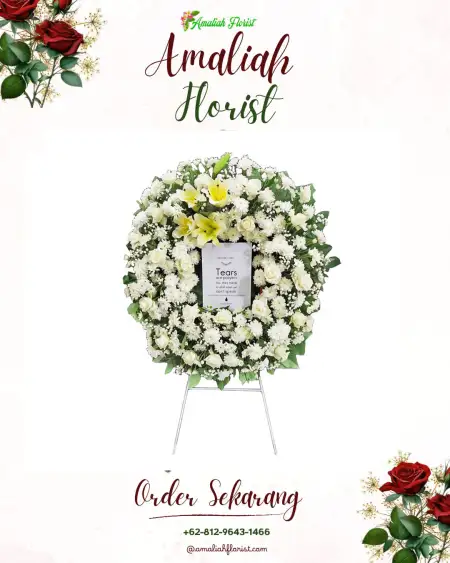 Krans Bunga Duka Cipamokolan